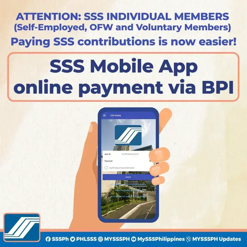 How to Pay SSS Contribution via BPI Using SSS Mobile App