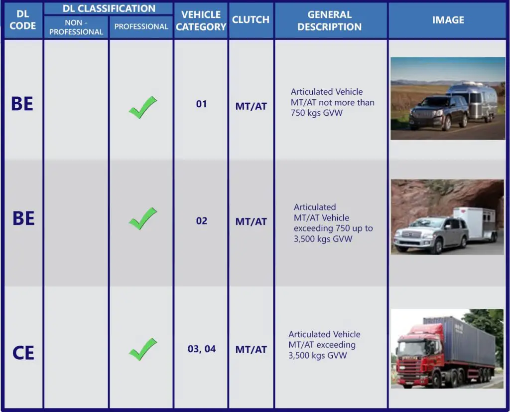 LTO Driver's License Codes