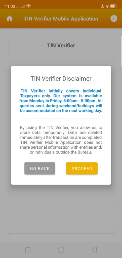 TIN Number Verification