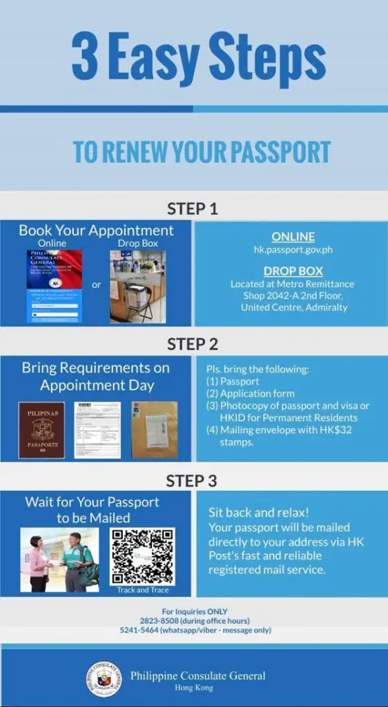 philippine passport renewal hongkong