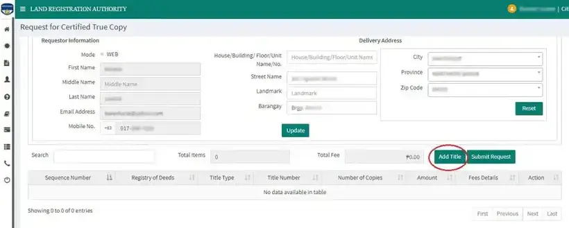 Check Land Title Online Philippines