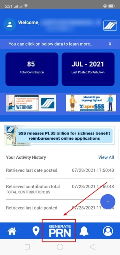 Change Amount of SSS Contribution Online