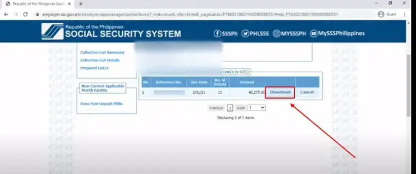 Change Employee Contribution in SSS