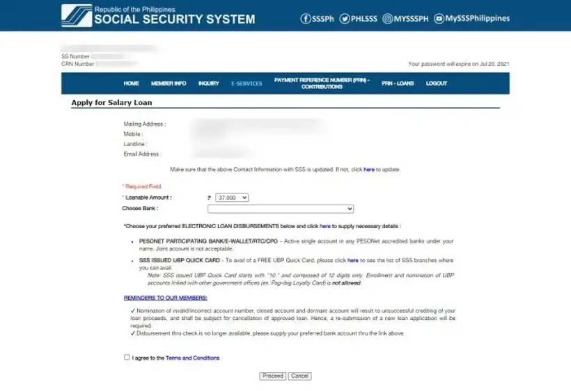 How to Apply Salary Loan in SSS