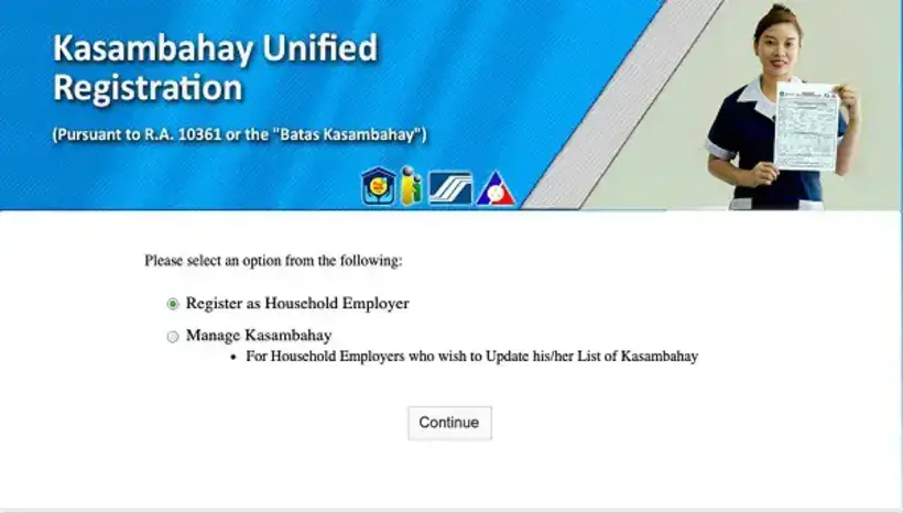 Kasambahay Pag-IBIG Online Registration