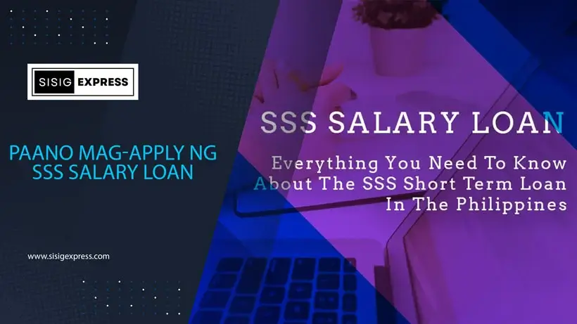 Paano Mag-Apply ng SSS Salary Loan