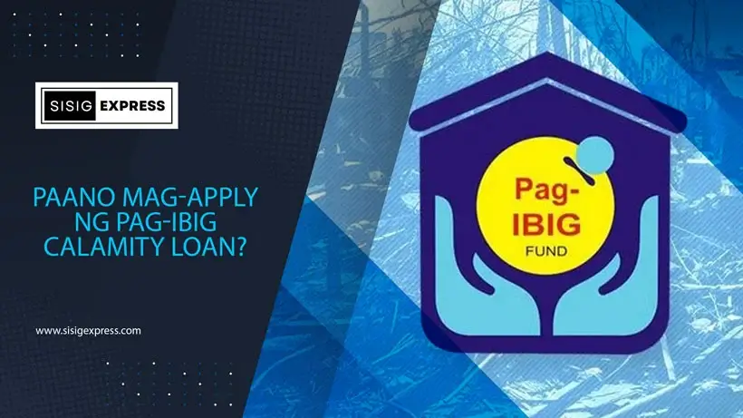 Pag-IBIG Calamity Loan