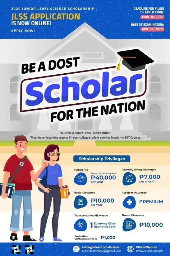 How to Apply for DOST Scholarship
