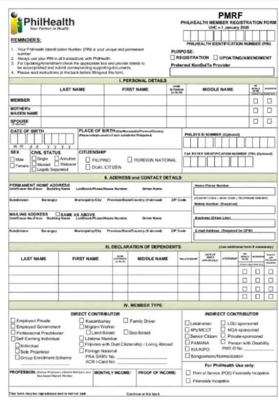 How to Update Dependents in PhilHealth Online