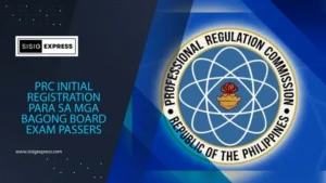 PRC Initial Registration Para sa Mga Bagong Board Exam Passers