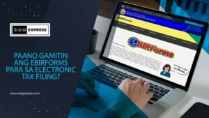 Paano Gamitin ang eBIRForms Para sa Electronic Tax Filing