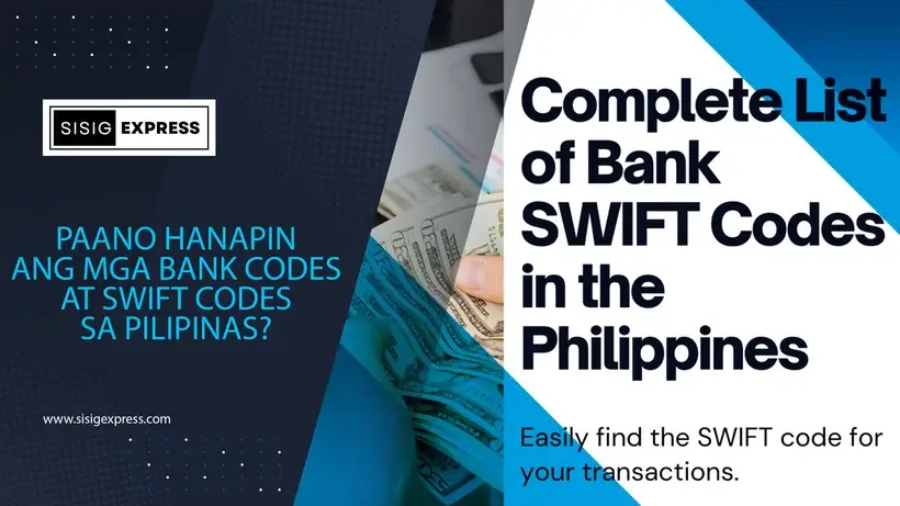 Paano Hanapin ang Mga Bank Codes at SWIFT Codes sa Pilipinas