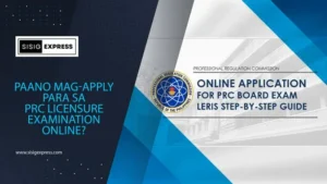 Paano Mag-Apply Para sa PRC Licensure Examination Online