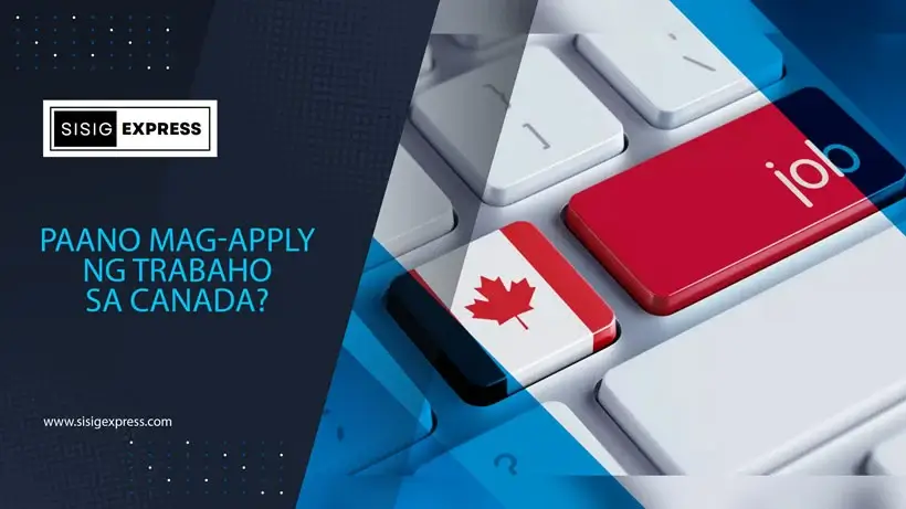 Paano Mag-Apply ng Trabaho sa Canada