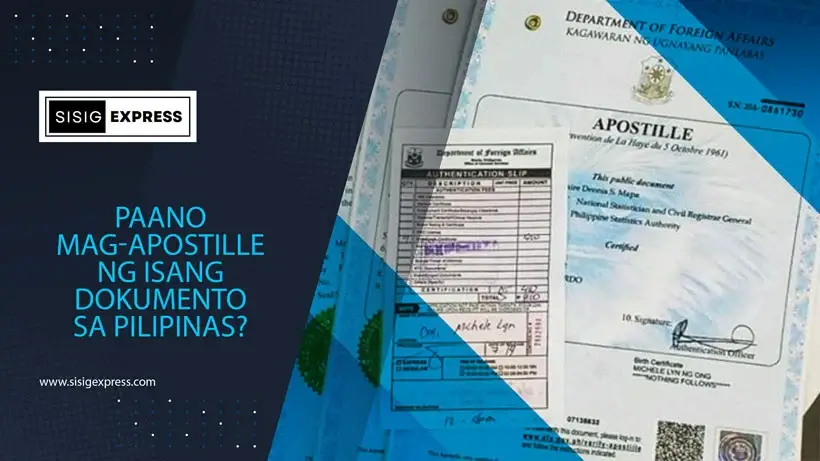 Paano mag-Apostille ng isang Dokumento sa Pilipinas