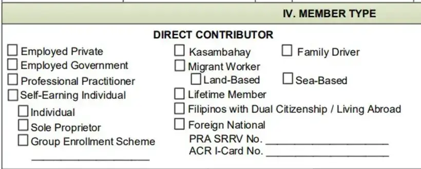 PhilHealth Voluntary Contribution