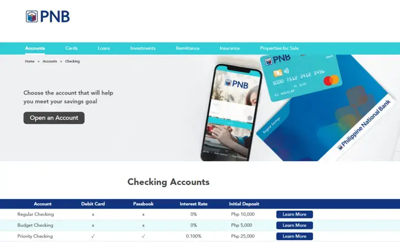 Best Bank in the Philippines for Checking Account