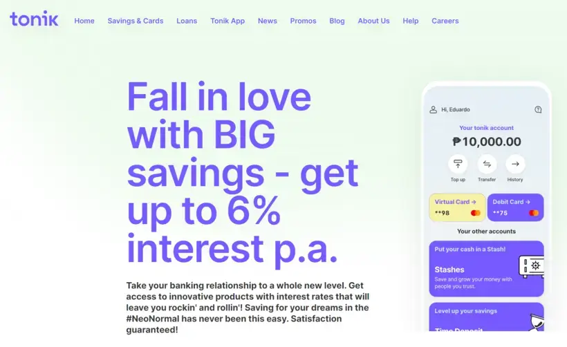 Best Digital Bank in the Philippines for High-Yield Savings and Time Deposit