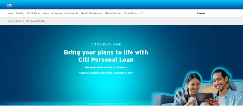 Citibank Personal Loan