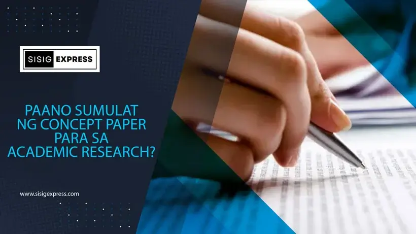 Paano Sumulat ng Concept Paper para sa Academic Research