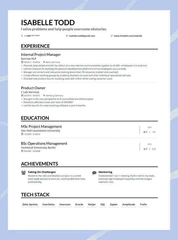 How to Write Resume