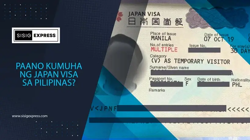 Paano Kumuha ng Japan Visa sa Pilipinas