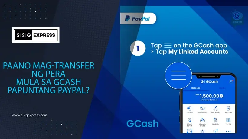 Paano Mag-Transfer ng Pera Mula sa GCash Papuntang Paypal