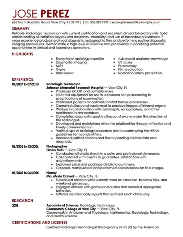 Resume Sample Philippines