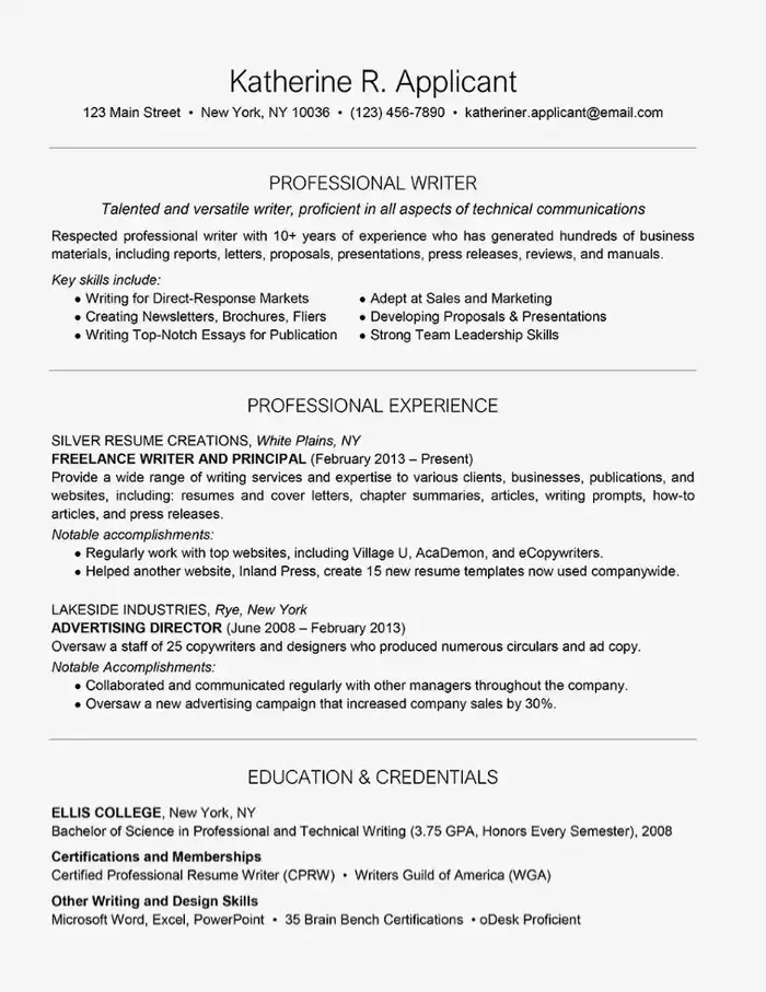Resume Sample Philippines