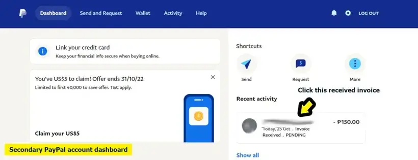 Transfer Money from GCash to Paypal