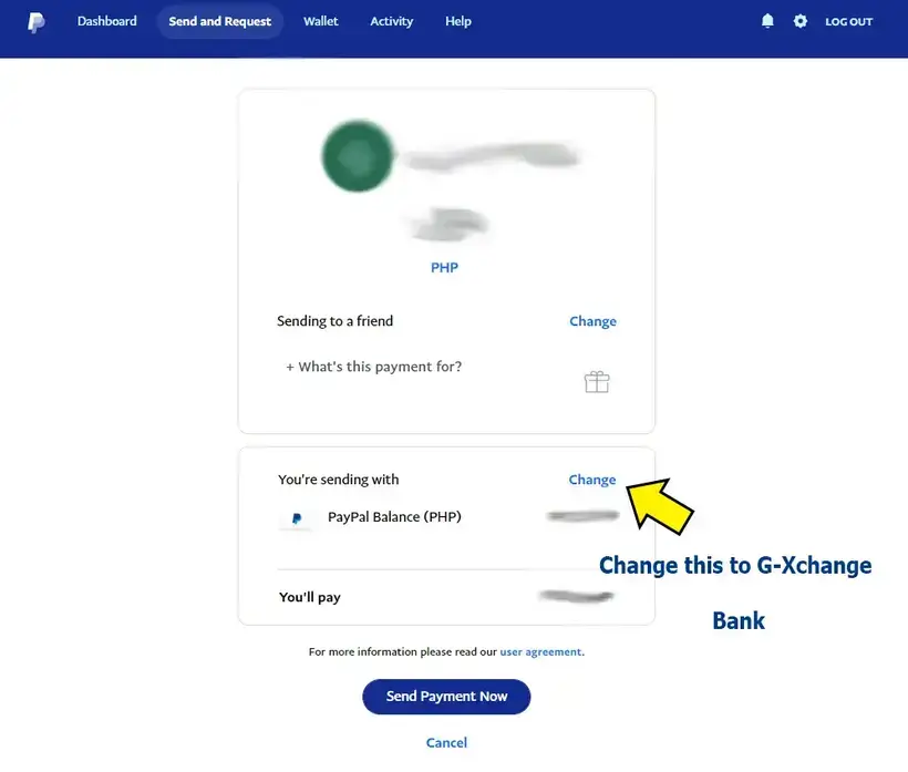 Transfer Money from GCash to Paypal