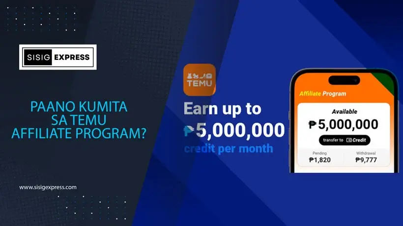 Paano Kumita sa Temu Affiliate Program