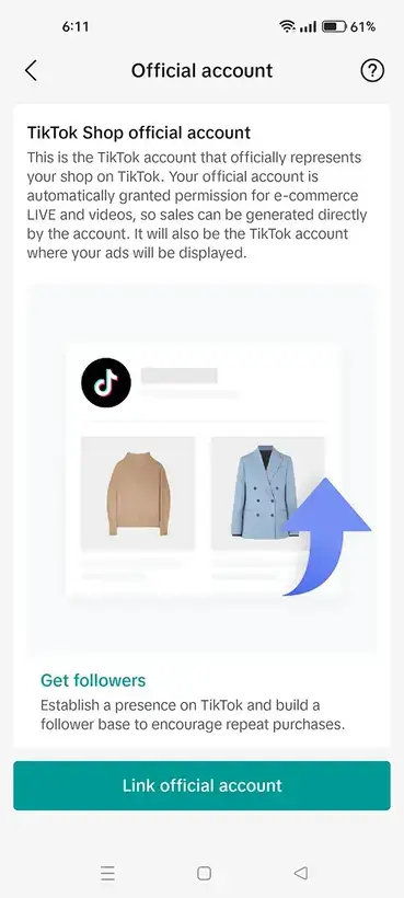 TikTok Affiliate Link Account