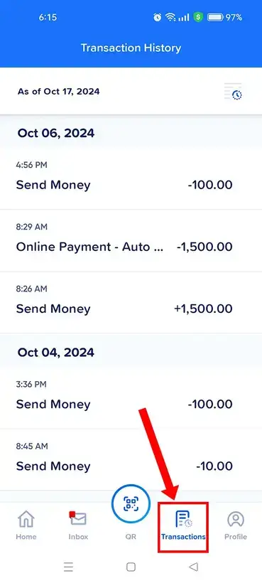 GCash Reference Number