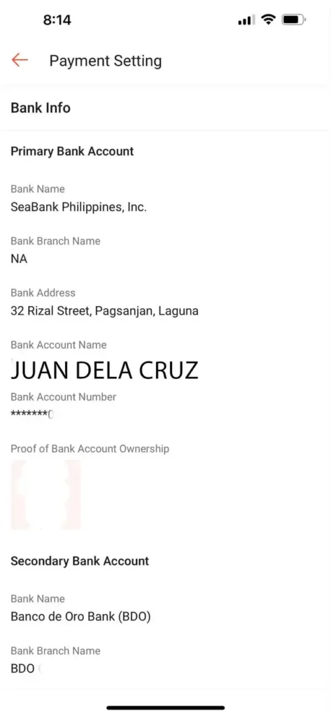 shopee affiliate payment