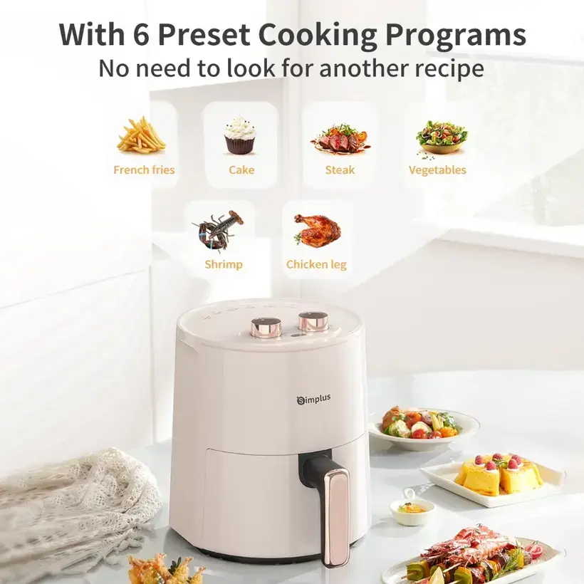 simplus air fryer 4l