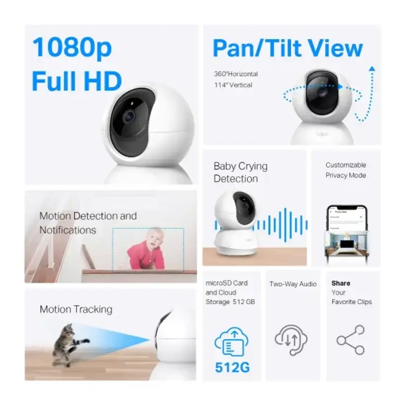 TP-Link Tapo C200 Nuts and Bolts